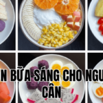 thực đơn bữa sáng cho người giảm cân