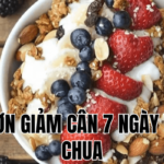 thực đơn giảm cân 7 ngày với sữa chua