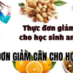 thực đơn giảm cân cho học sinh