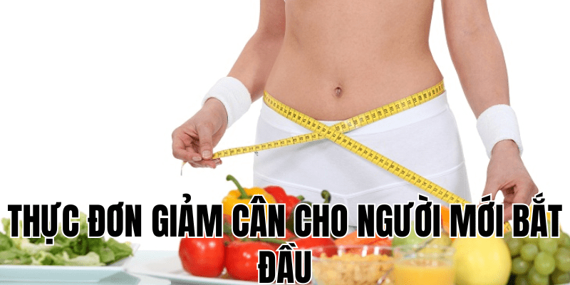 thực đơn giảm cân cho người mới bắt đầu