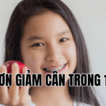 thực đơn giảm cân trong 1 tháng