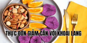 thực đơn giảm cân với khoai lang